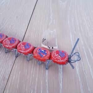 Fair Trade Kenyan Reuse Art Bottle Cap Centipede